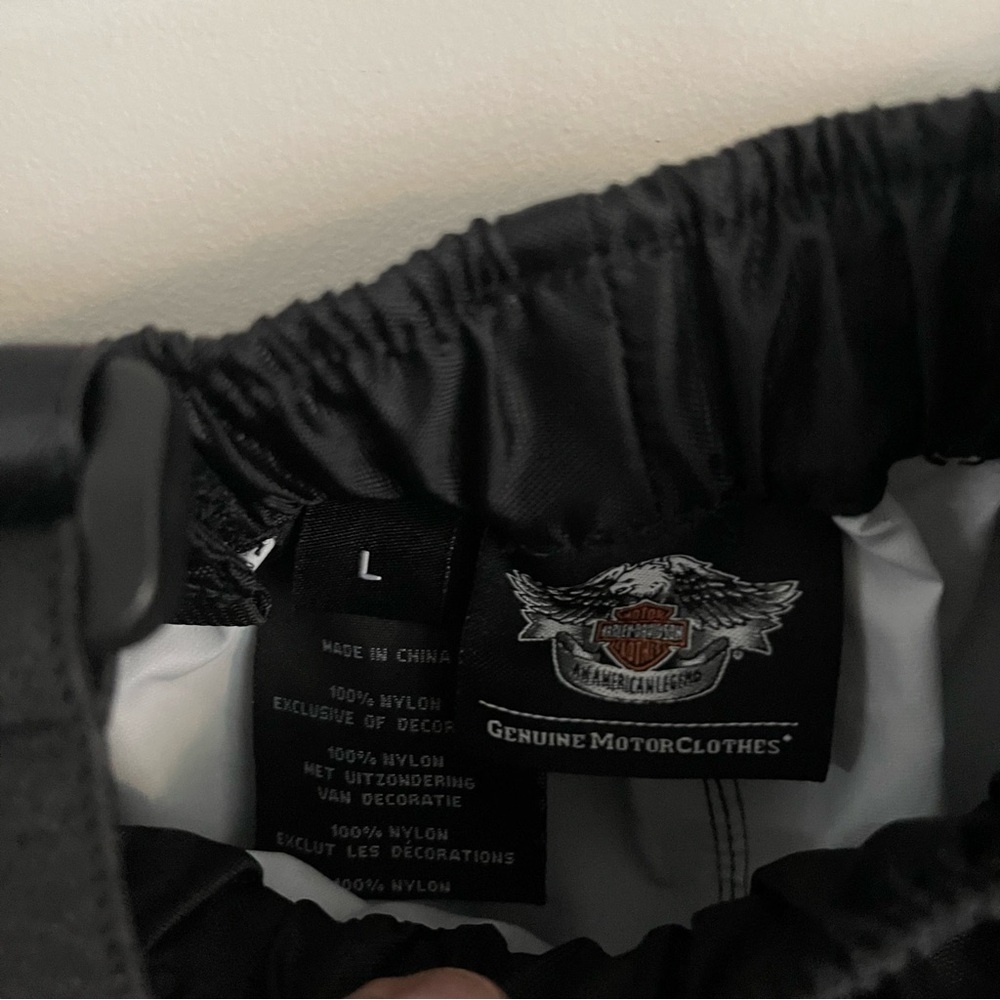 Harley-Davidson Hi Vis Rain Reflectorizant Suit Man Size L - Picture 12 of 12